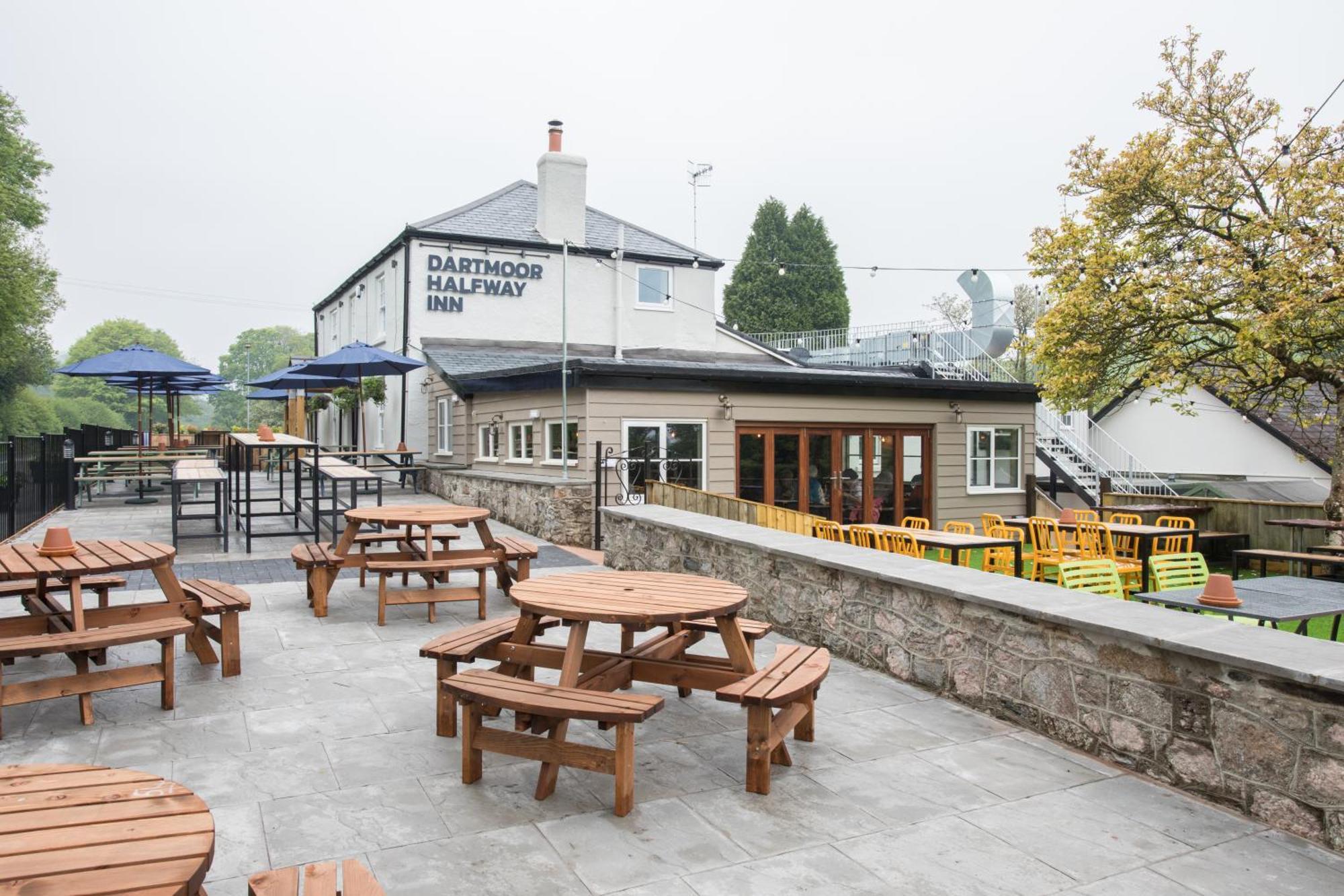 Dartmoor Halfway Inn نيوتن أبوت المظهر الخارجي الصورة